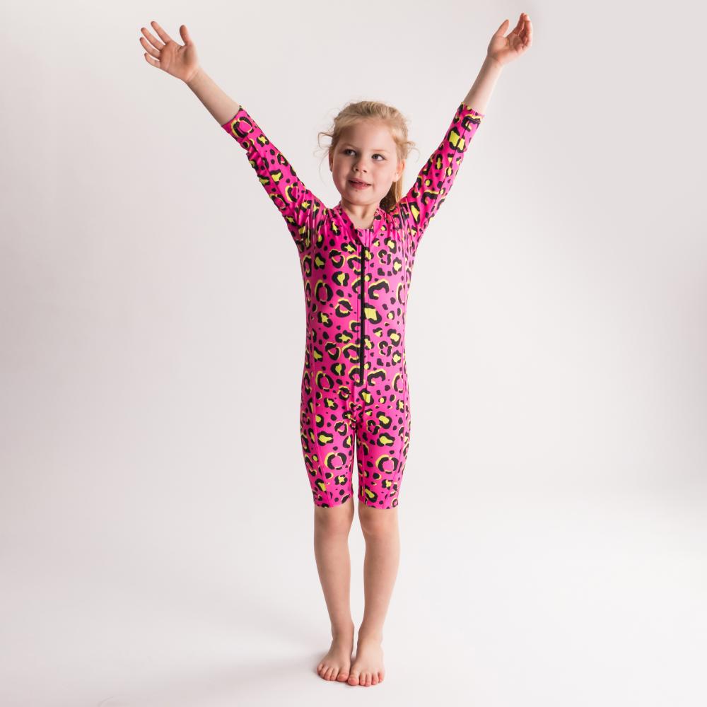 Neon by Nestling UPF50+ Shortie Swimmers - Big Kids
