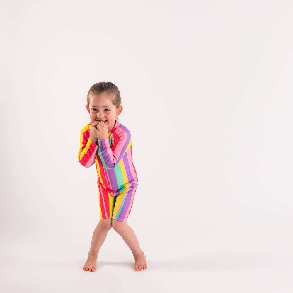 Neon by Nestling UPF50+ Shortie Swimmers - Big Kids