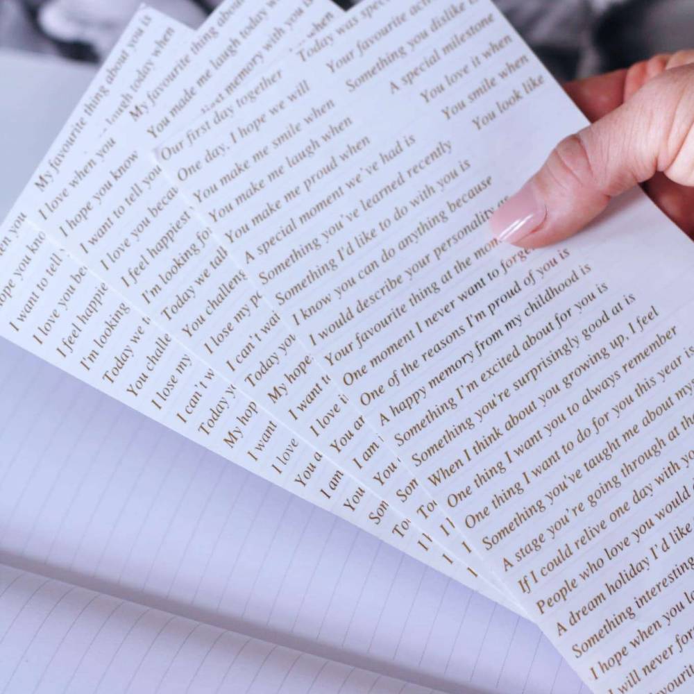 Forget Me Not Baby Journal - to my Son
