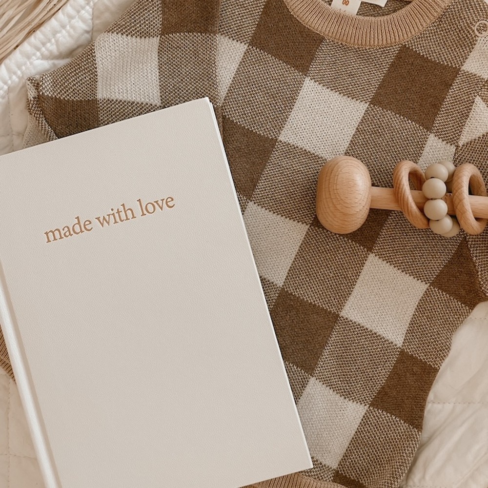 Forget Me Not Pregnancy Journal - Made with Love
