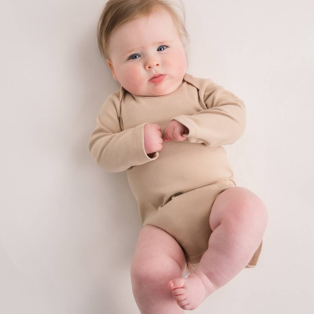 Baby Basics Organic Cotton Long-Sleeve Bodysuit