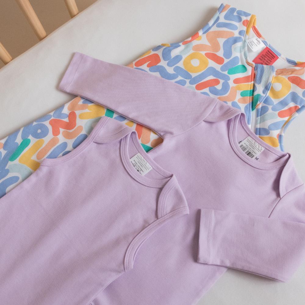 Baby Basics Organic Cotton Long-Sleeve Bodysuit