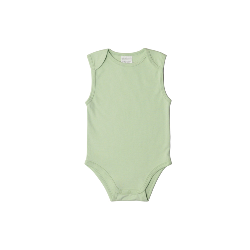 Baby Basics 100% Organic Cotton Singletsuit - Sage