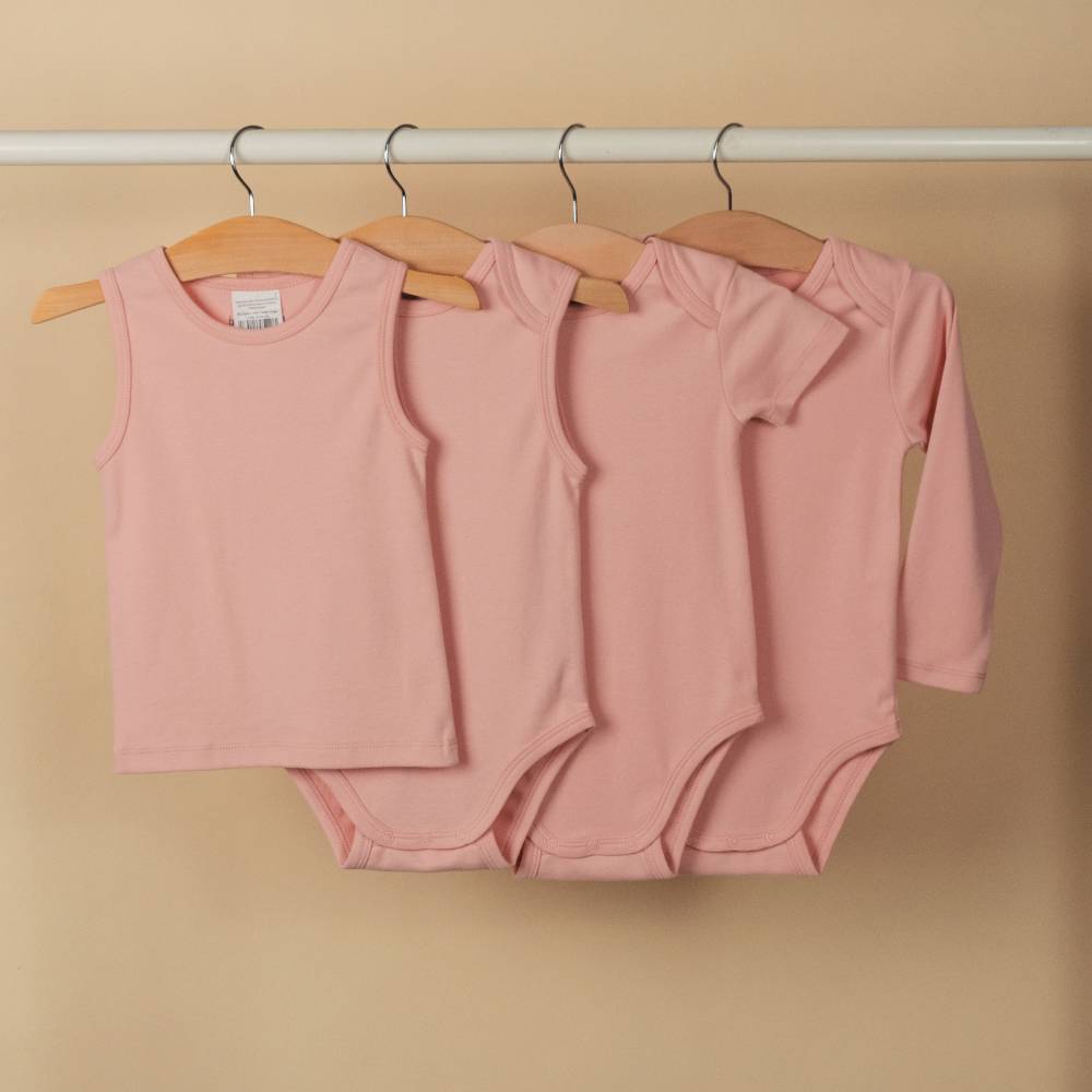 Baby Basics Organic Cotton Short-Sleeve Bodysuit