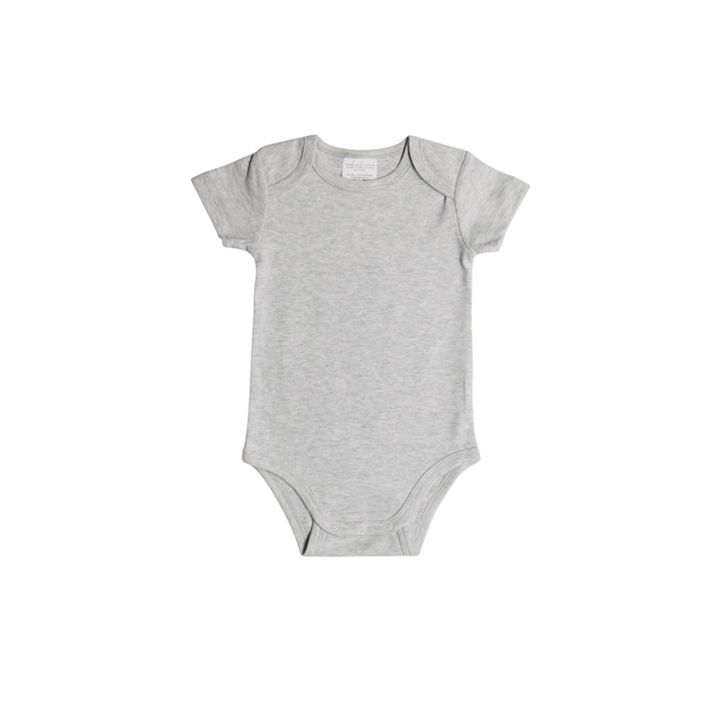 Baby Basics Organic Cotton Short-Sleeve Bodysuit