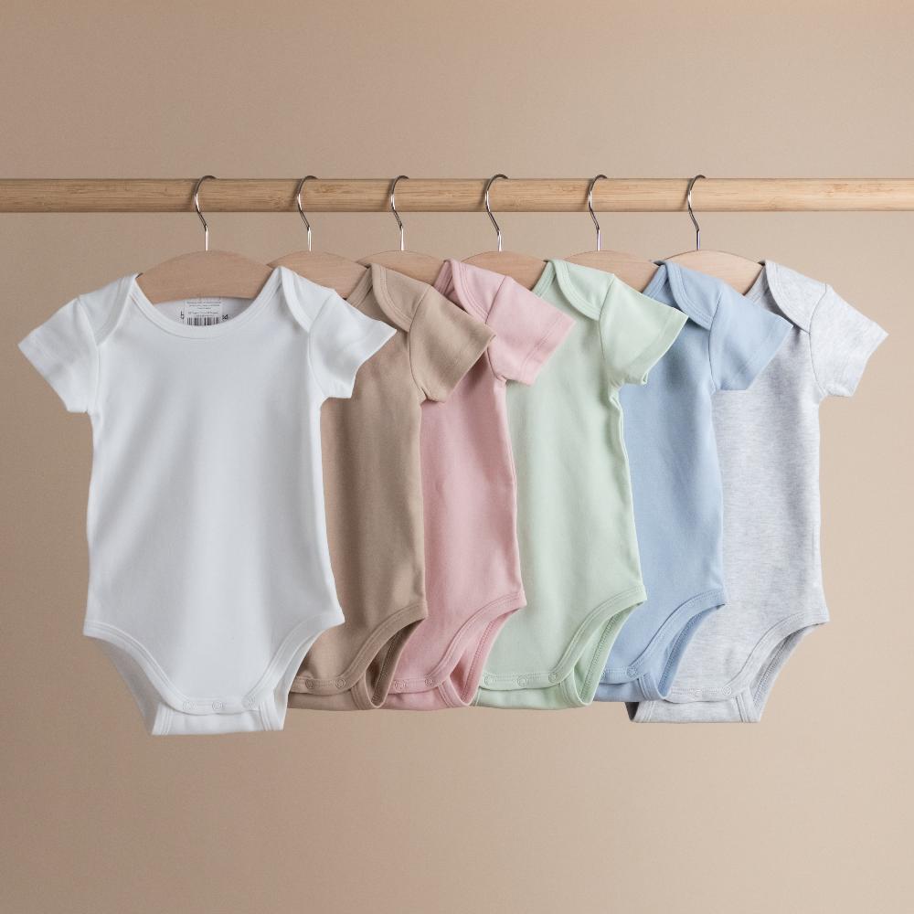 Baby Basics Organic Cotton Short-Sleeve Bodysuit