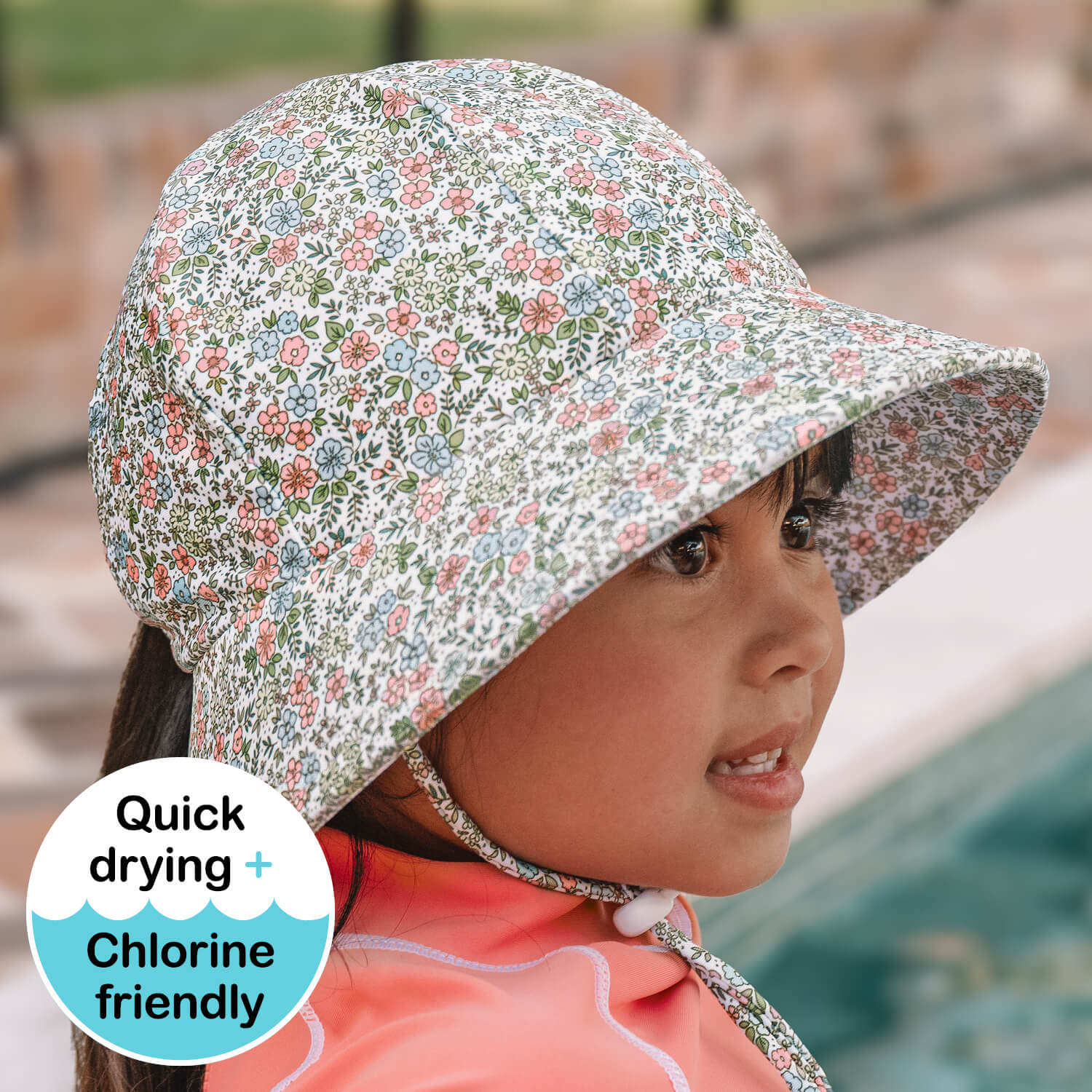Bedhead Hats Swim Ponytail Bucket Sun Hat