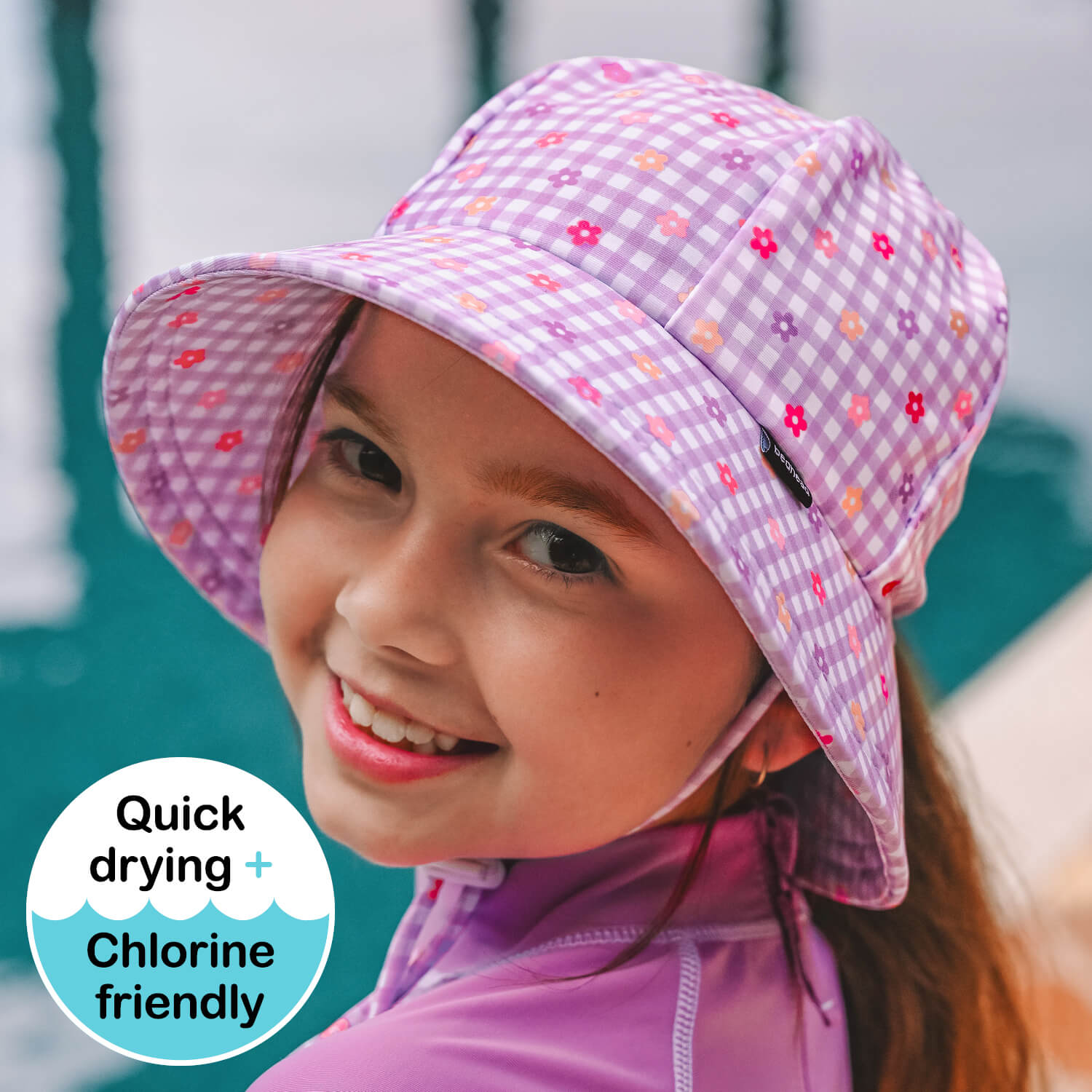 Bedhead Hats Swim Ponytail Bucket Sun Hat