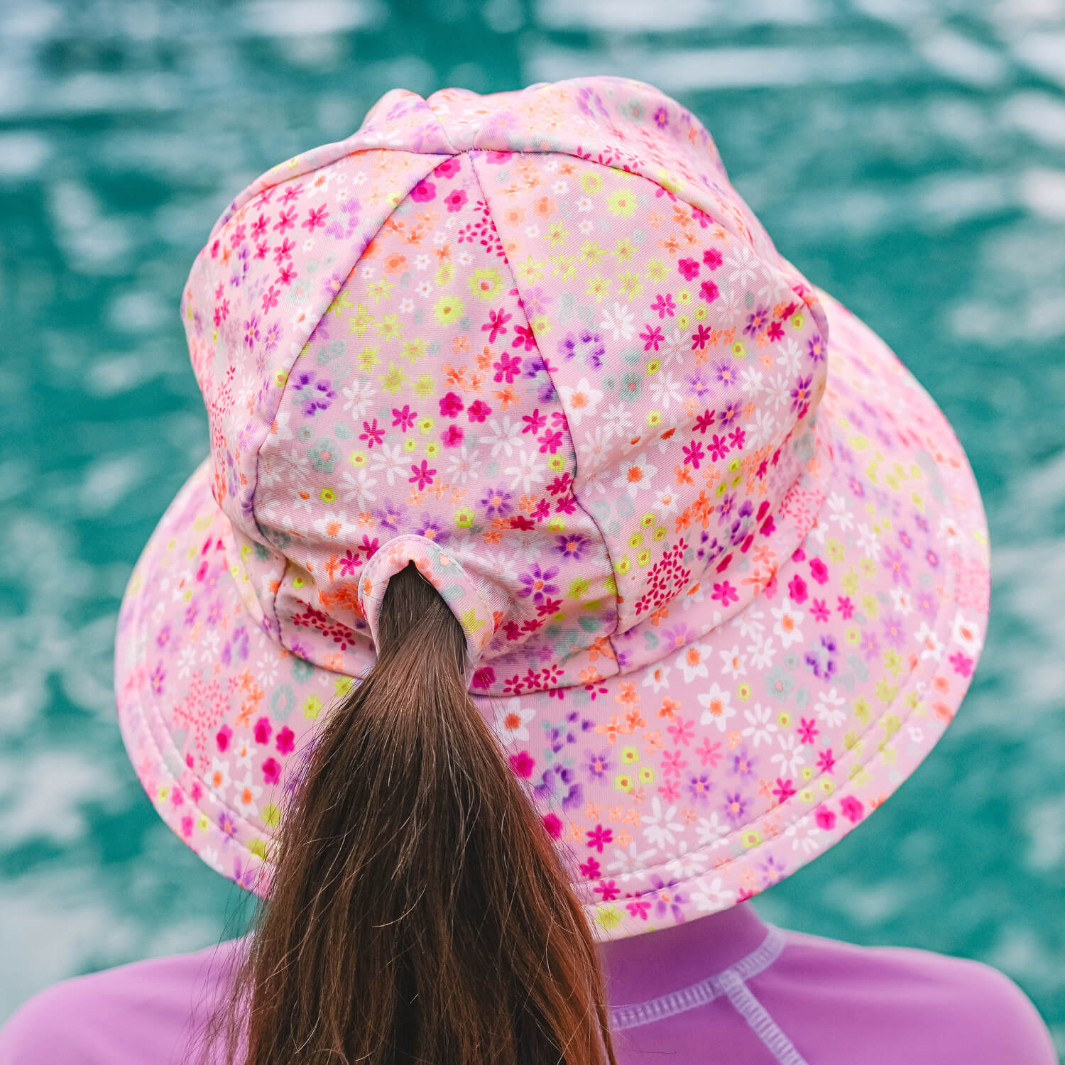 Bedhead Hats Swim Ponytail Bucket Sun Hat