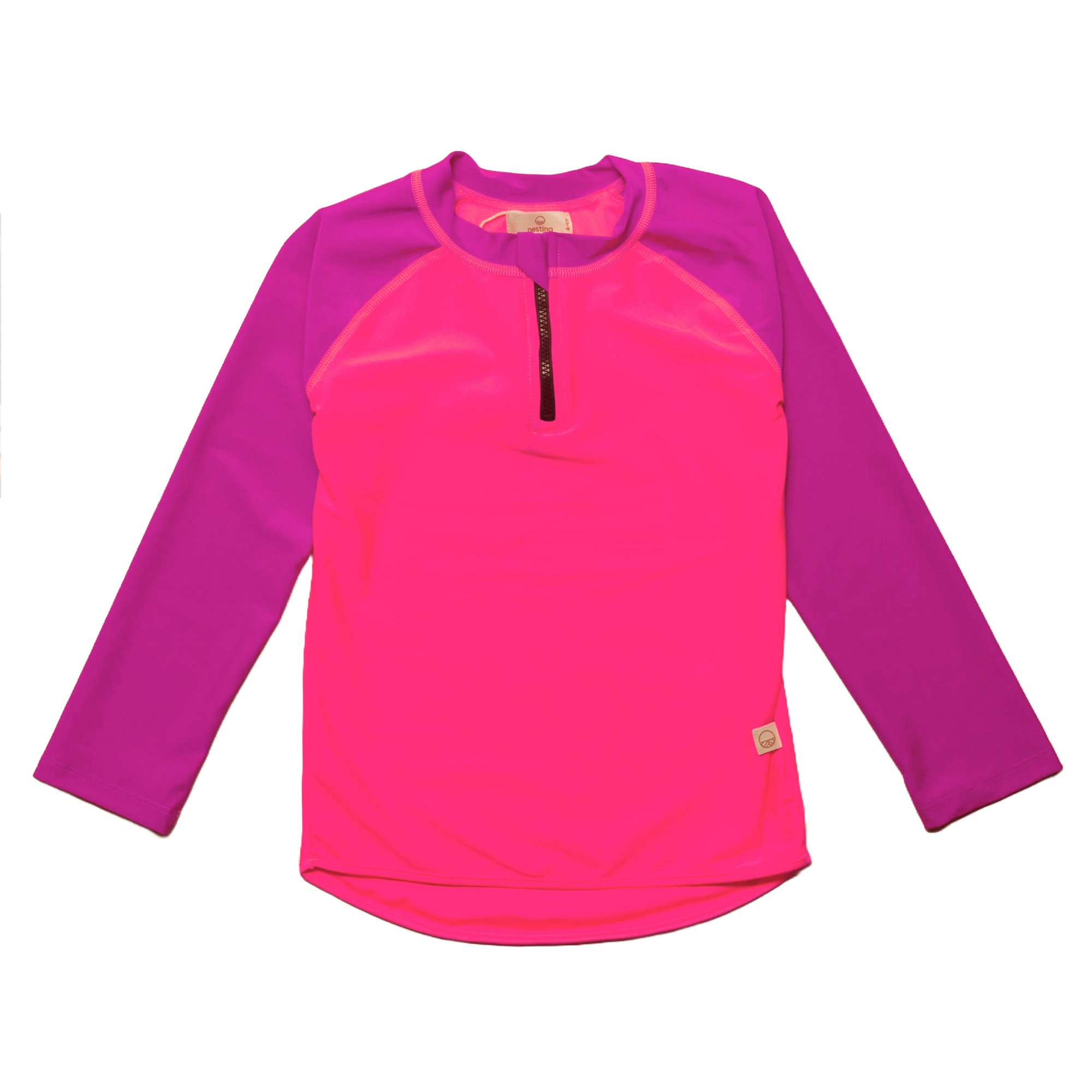 Neon by Nestling UPF50+ Swim Zip Rash Vest