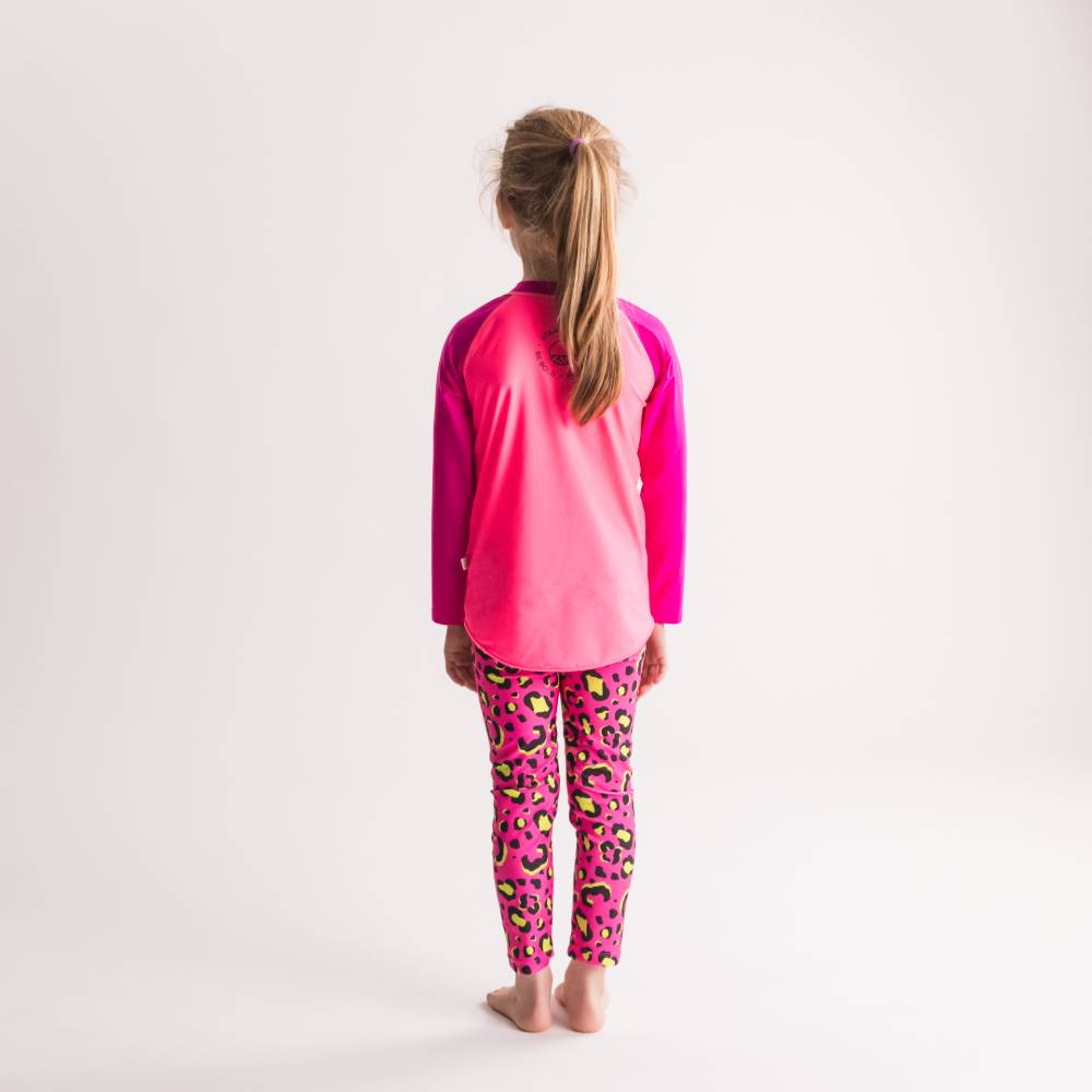 Neon by Nestling UPF50+ Swim Zip Rash Vest