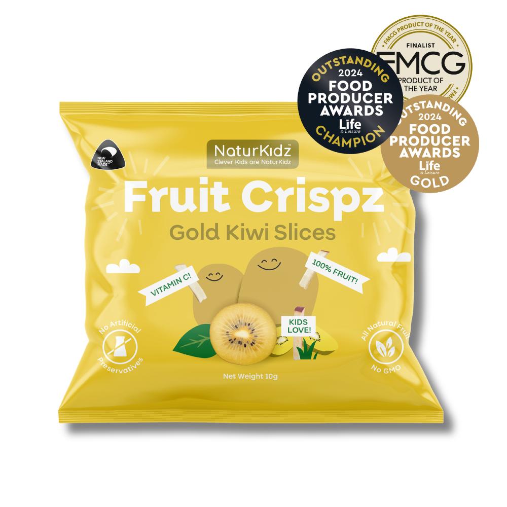NaturKidz Fruit Crispz Gold Kiwi Slices