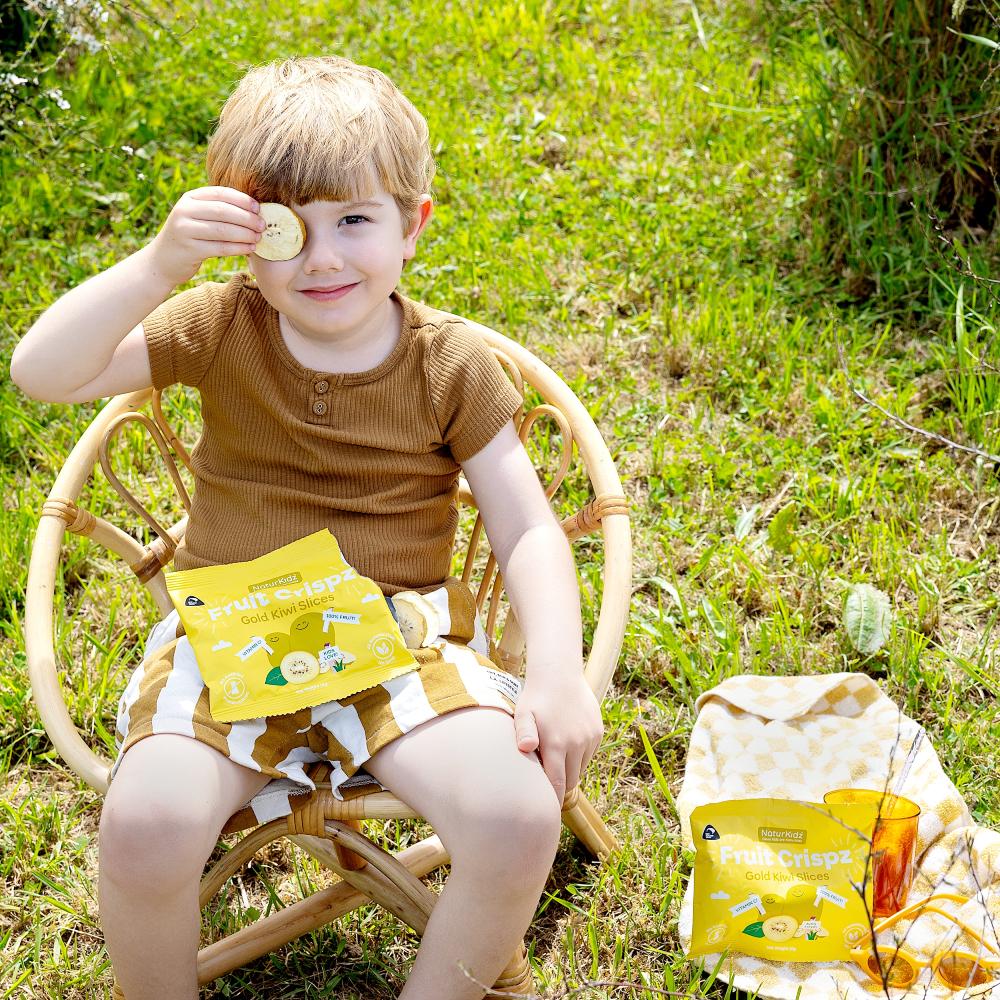 NaturKidz Fruit Crispz Gold Kiwi Slices