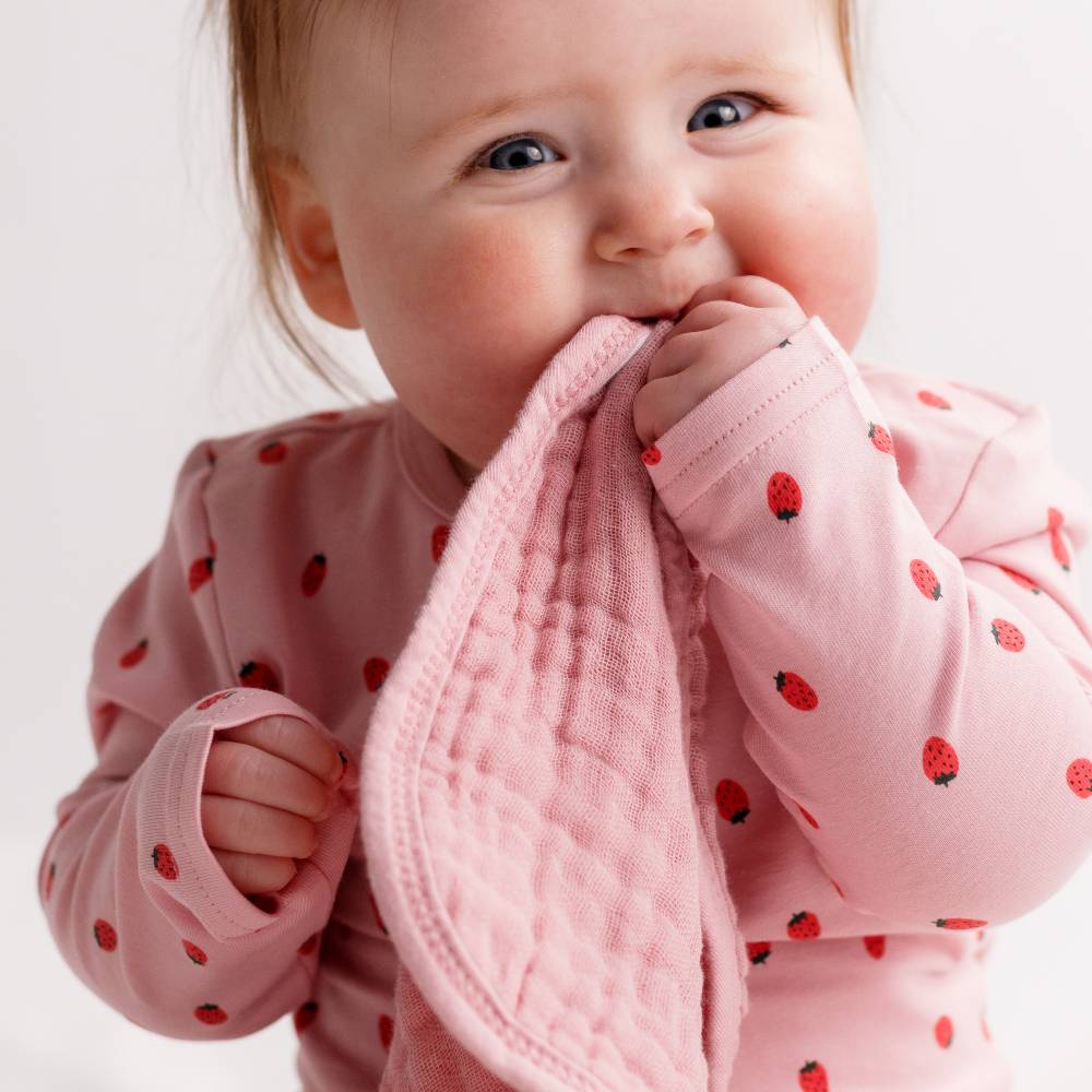 Extendable Organic Cotton Long Sleeve Bodysuit