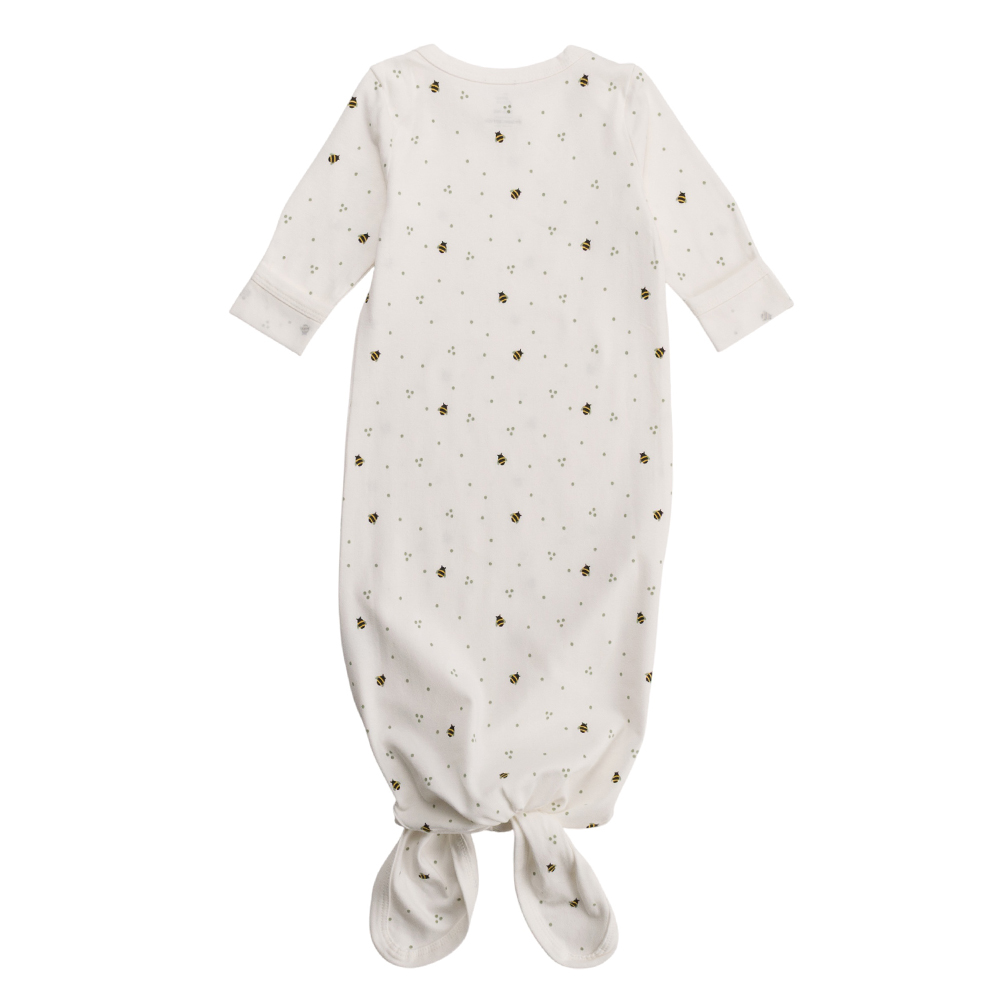 The Sleep Store Organic Cotton Knotted Gown