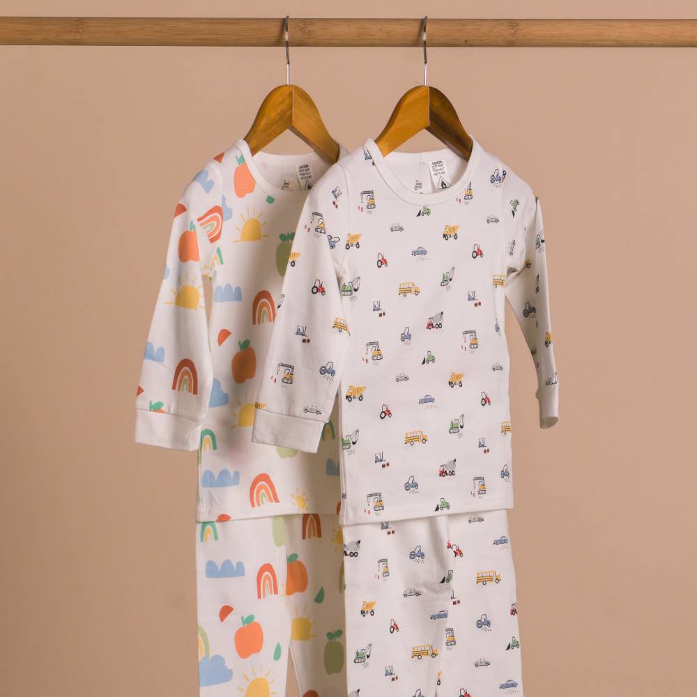 The Sleep Store Organic Cotton Long Sleeve Pyjamas
