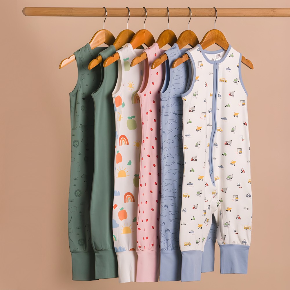 The Sleep Store Organic Cotton 0.2 tog Sleeping Suit