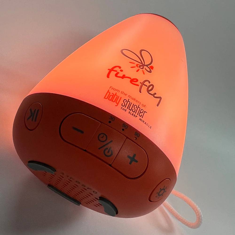 Shusher Firefly by Baby Shusher - Rechargeable Baby Sleep Soother / Portable Sound Machine