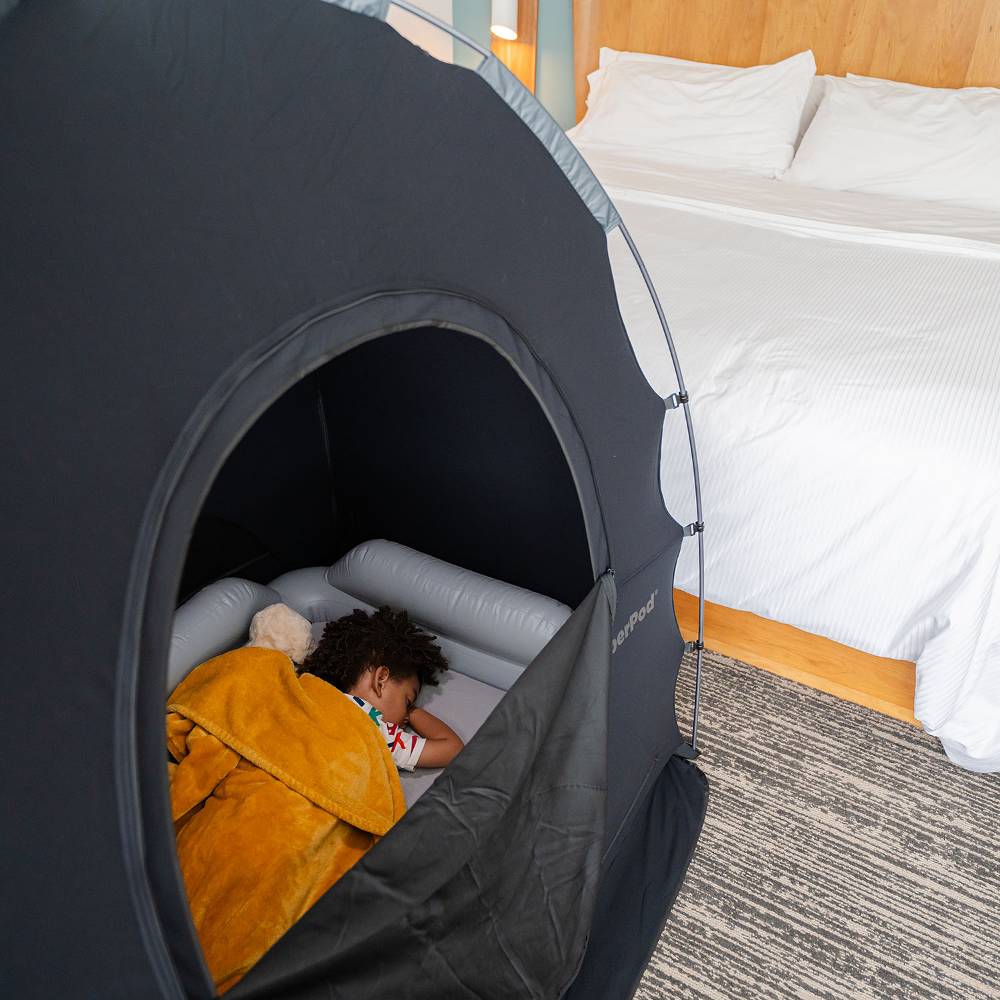 SlumberPod Blackout Sleep Tent for a Travel Cot, Cot or Air Mattress