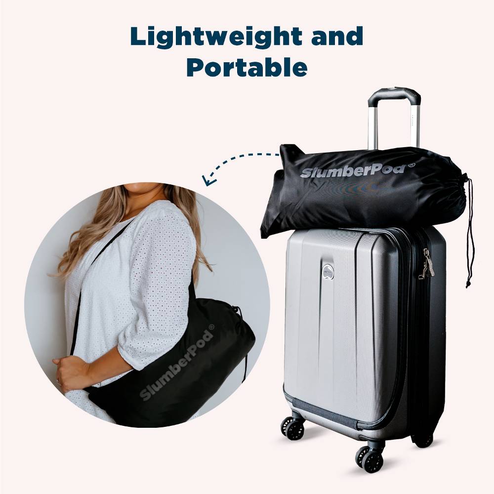 SlumberPod Blackout Sleep Tent for a Travel Cot, Cot or Air Mattress