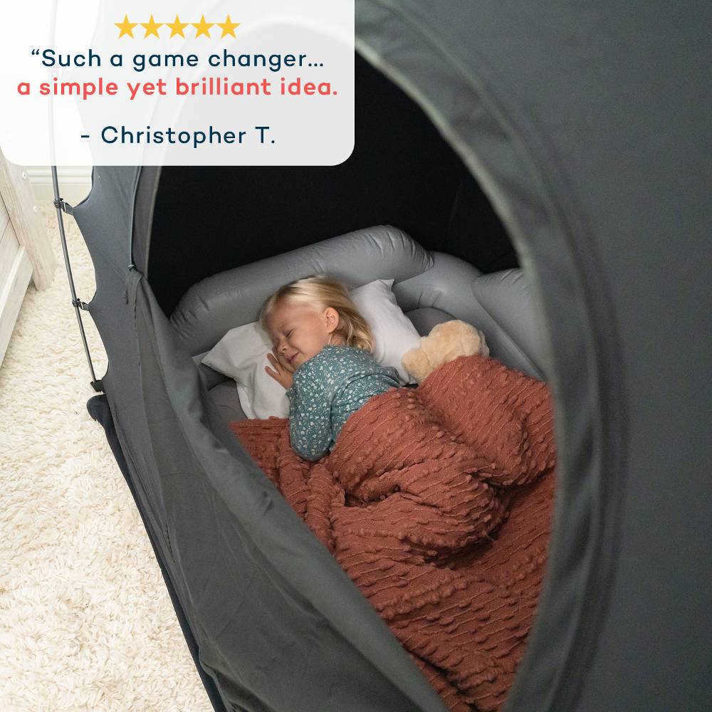 SlumberPod Blackout Sleep Tent for a Travel Cot, Cot or Air Mattress