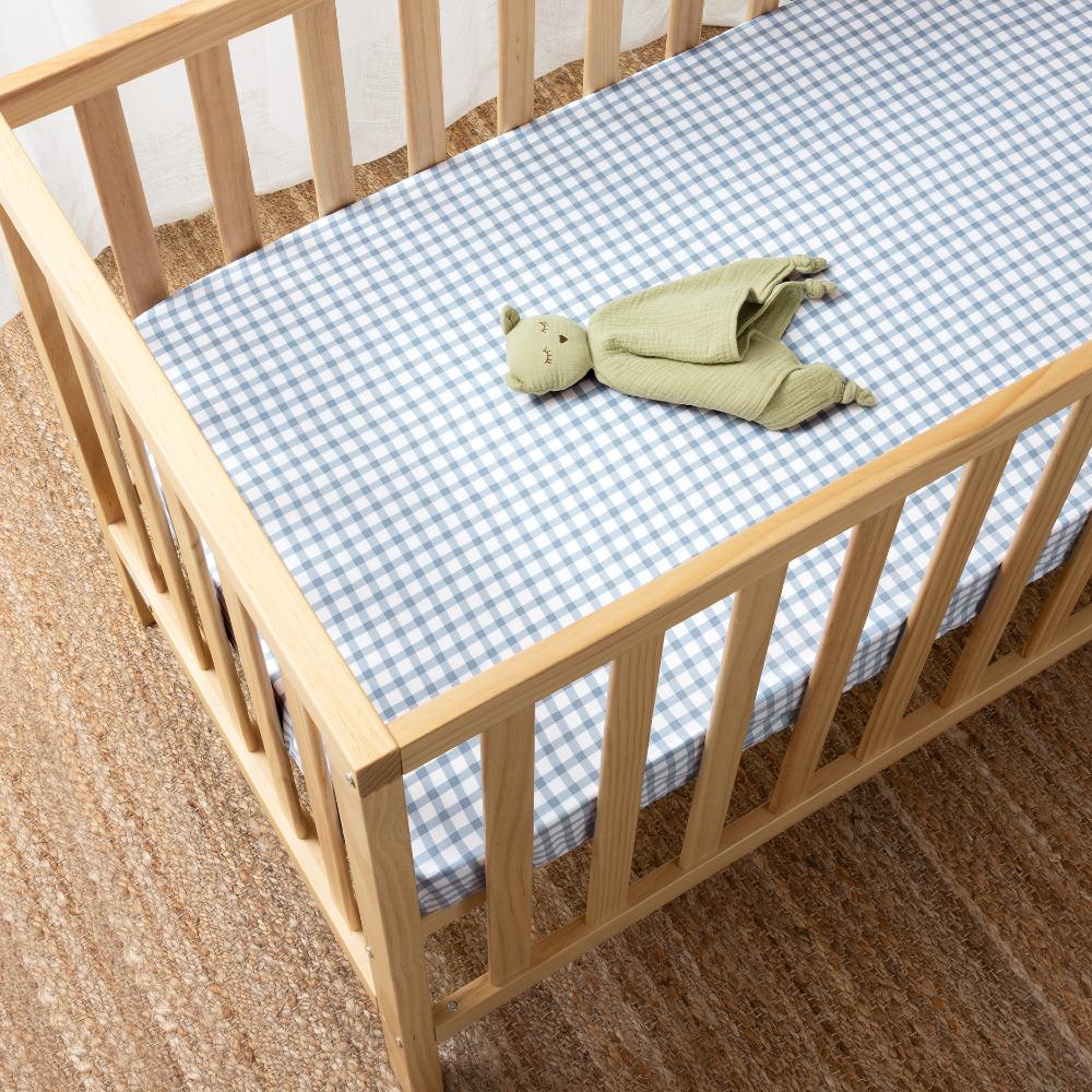 Squiggles Cotton Cot Fitted Sheet