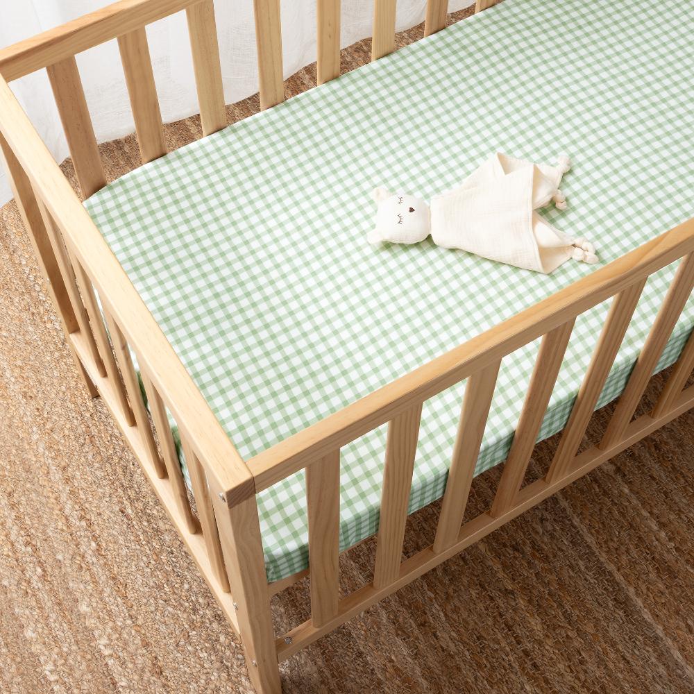 Squiggles Cotton Cot Fitted Sheet