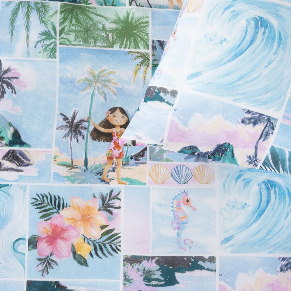 Squiggles Cotton Toddler Pillowcase