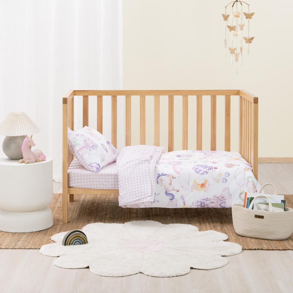 Squiggles Cotton Toddler Pillowcase