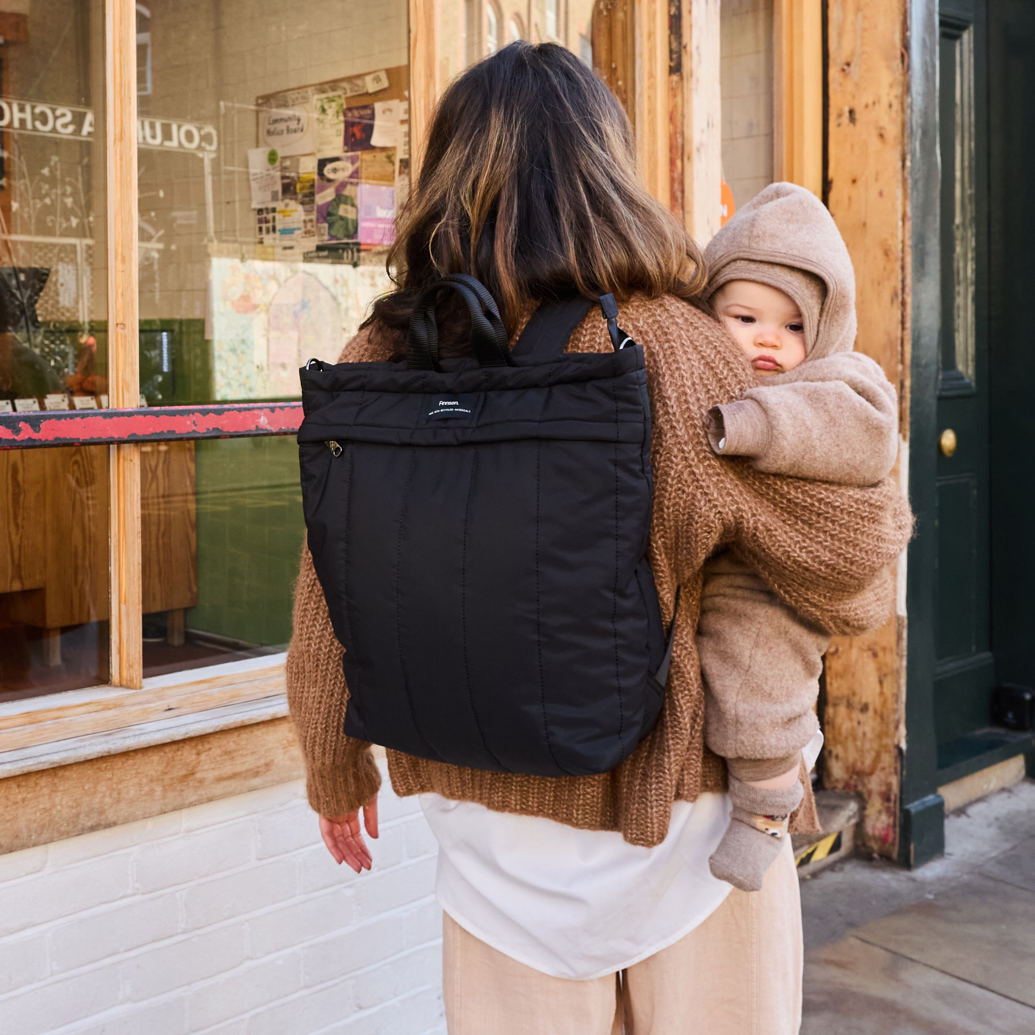 Finnson RAE Eco Changing Backpack with Changing Mat