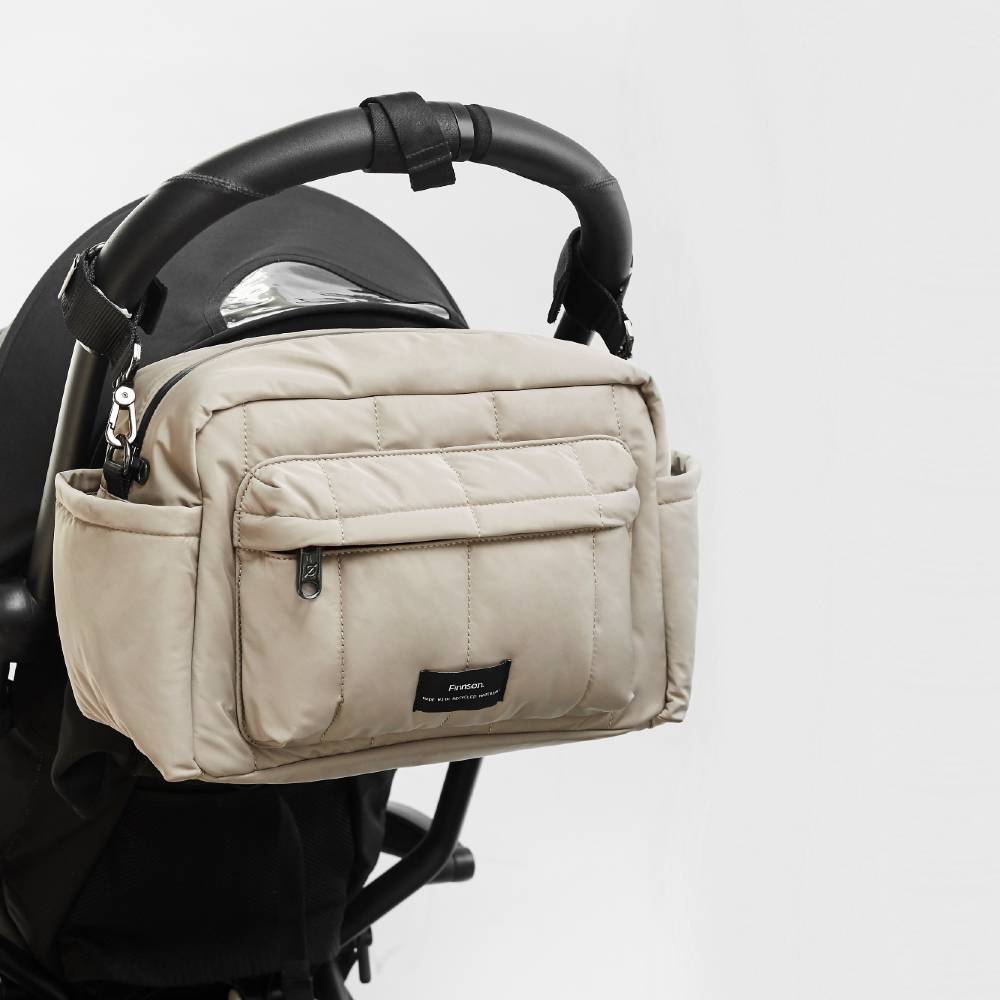 Finnson FREYA Eco Nappy Bag with Stroller Clips