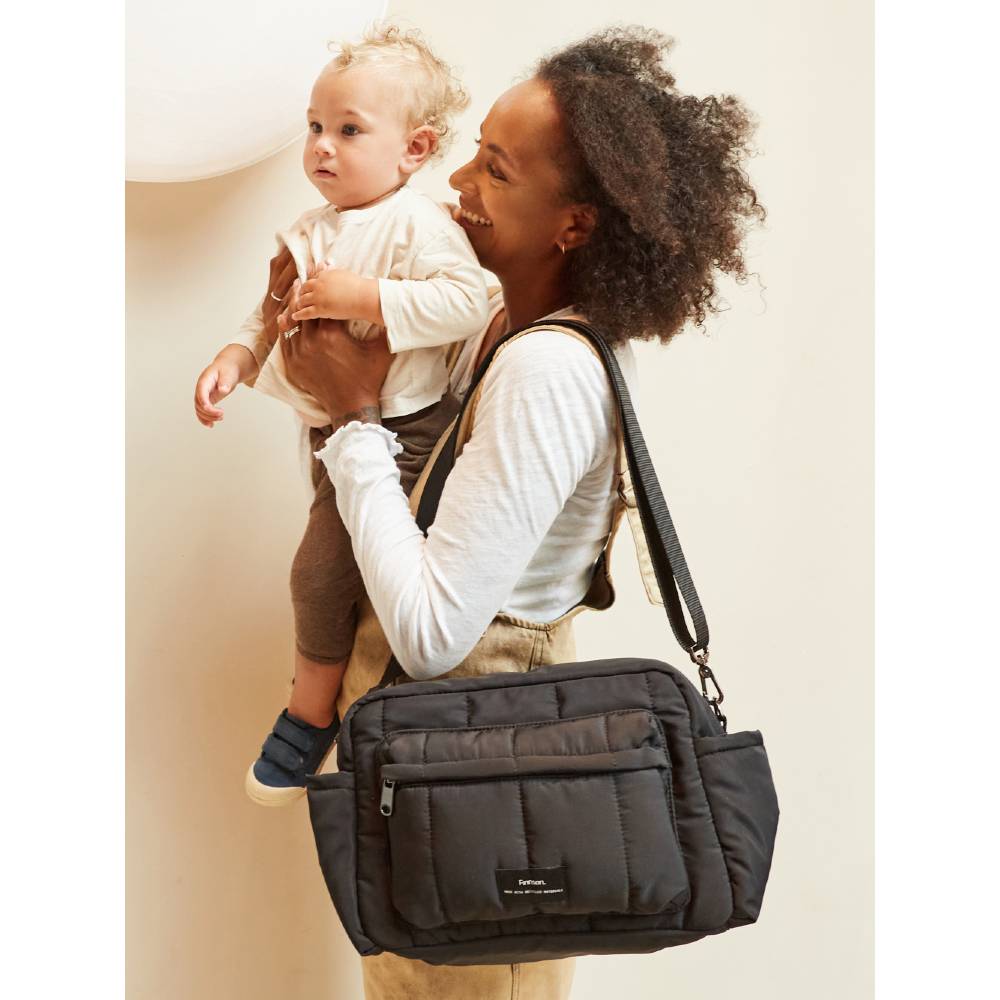 Finnson FREYA Eco Nappy Bag with Stroller Clips
