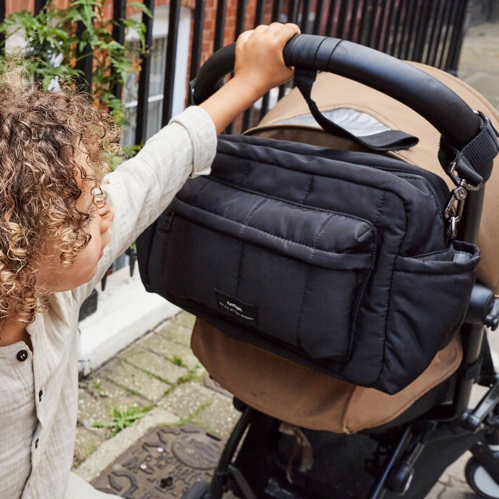 Finnson FREYA Eco Nappy Bag with Stroller Clips