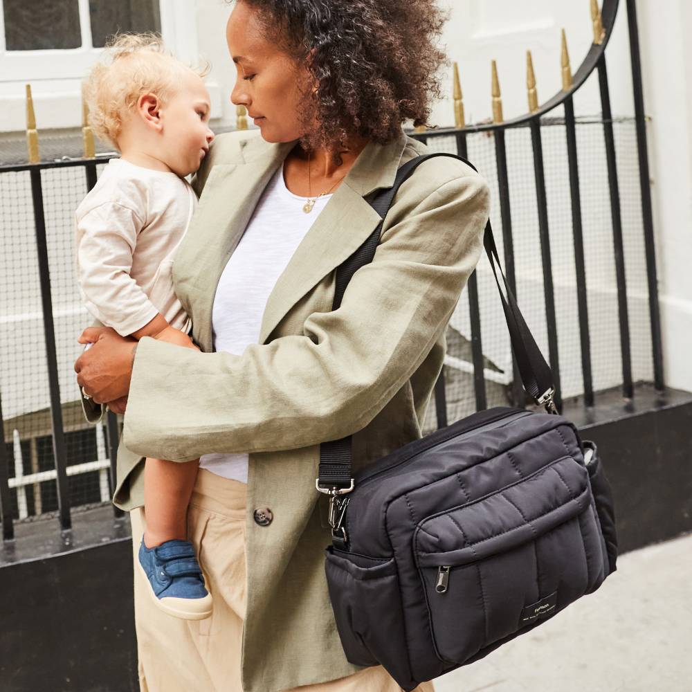 Finnson FREYA Eco Nappy Bag with Stroller Clips