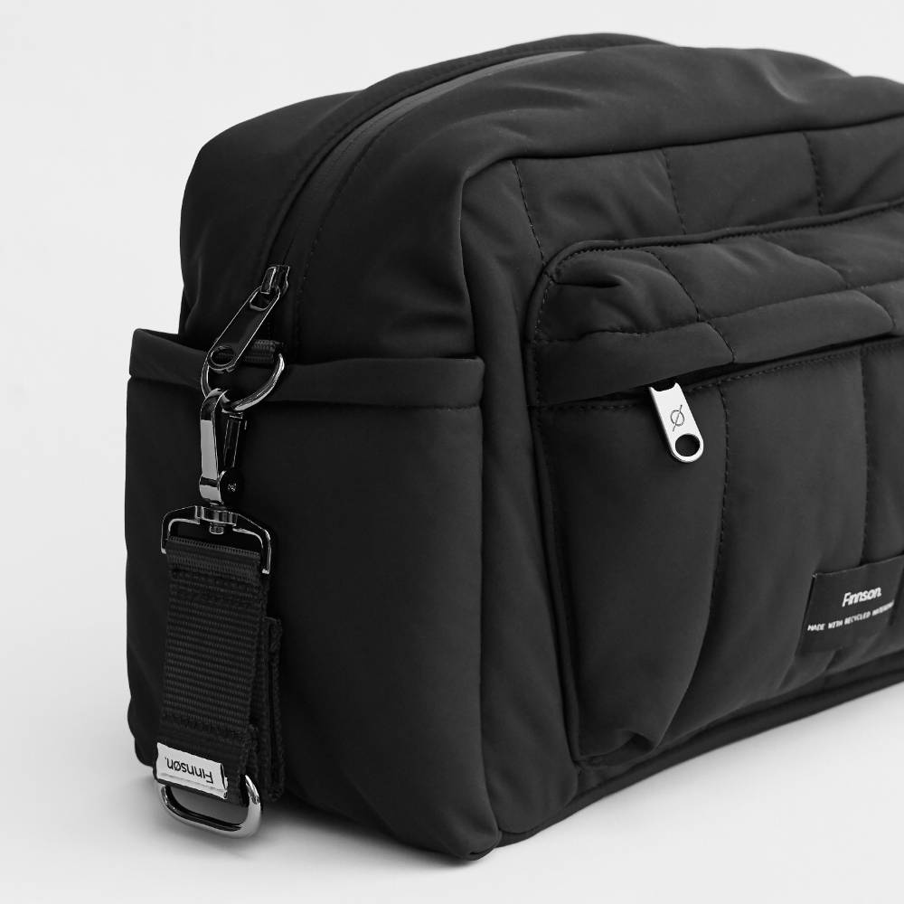 Finnson FREYA Eco Nappy Bag with Stroller Clips