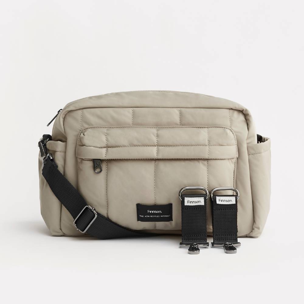 Finnson FREYA Eco Nappy Bag with Stroller Clips