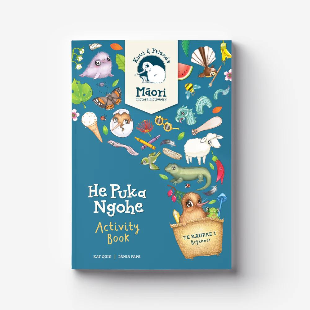 Kuwi & Friends Maori Activity Book - He Puka Ngohe