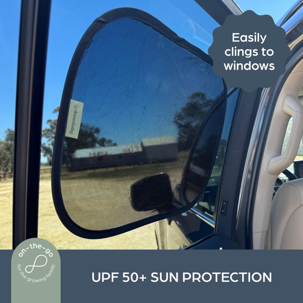 Dreambaby Insta-Cling Car Shades 2pk