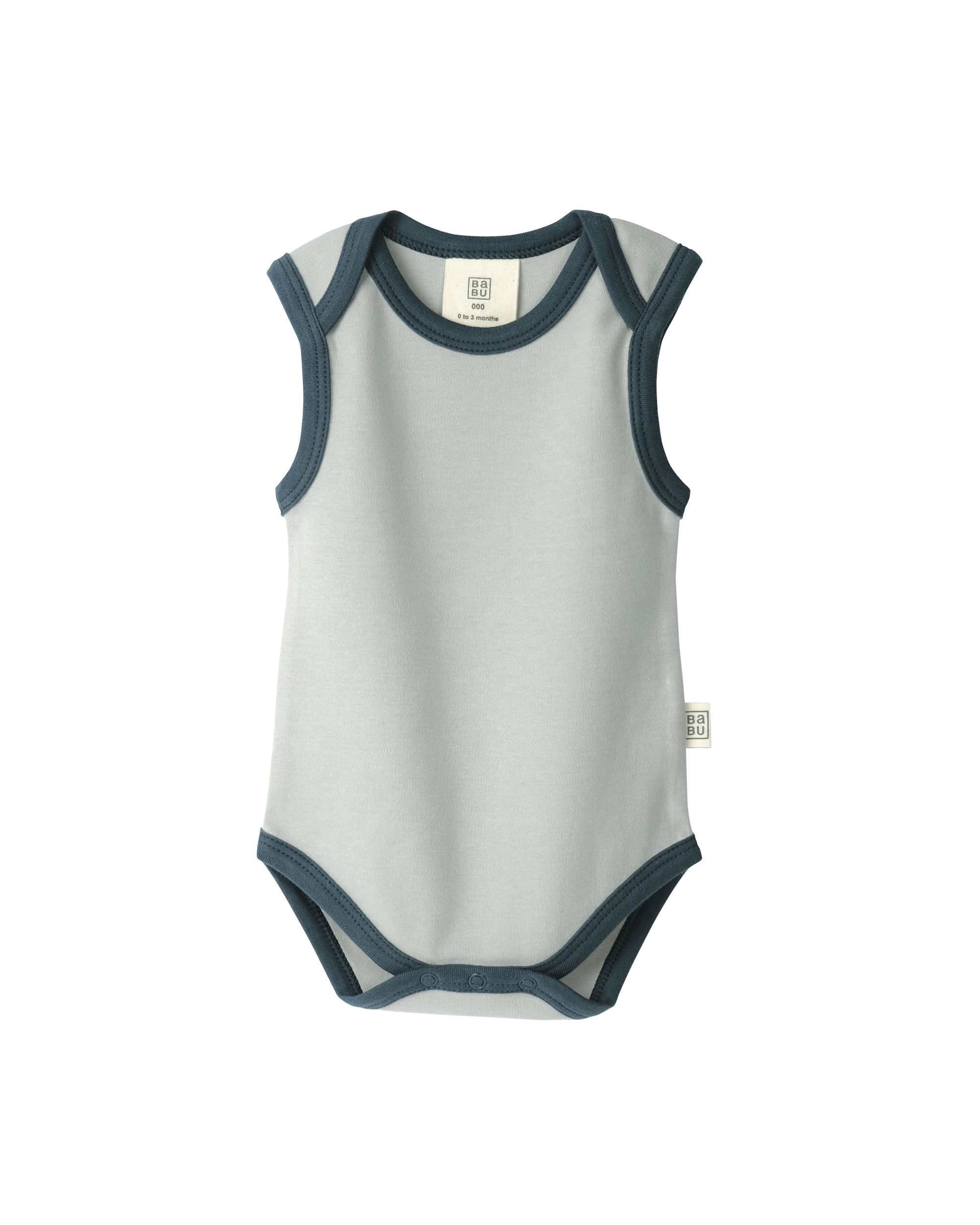 Babu Organic Cotton Singlet Bodysuit