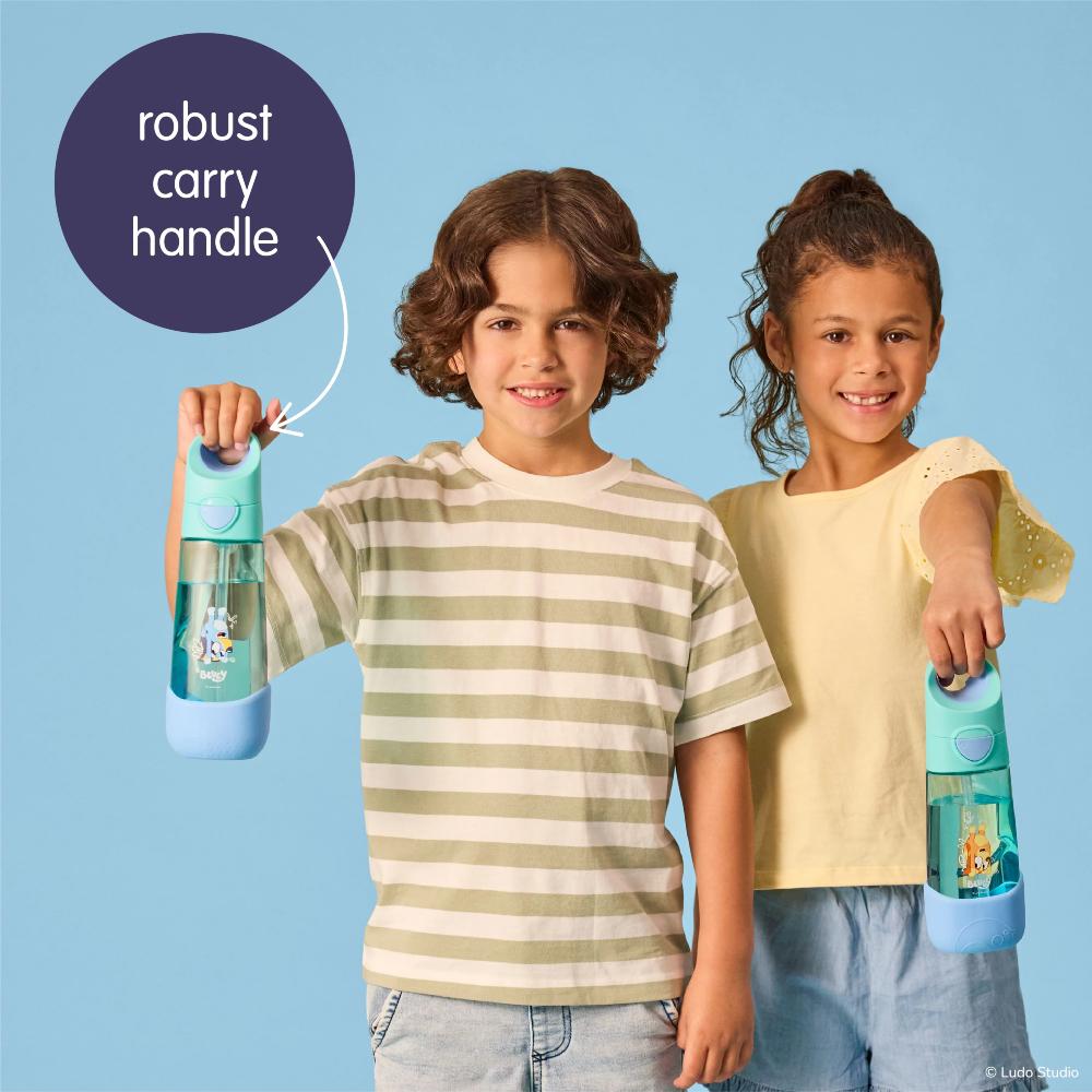 b.box Clear Tritan Drink Bottle 600ml - Licenced