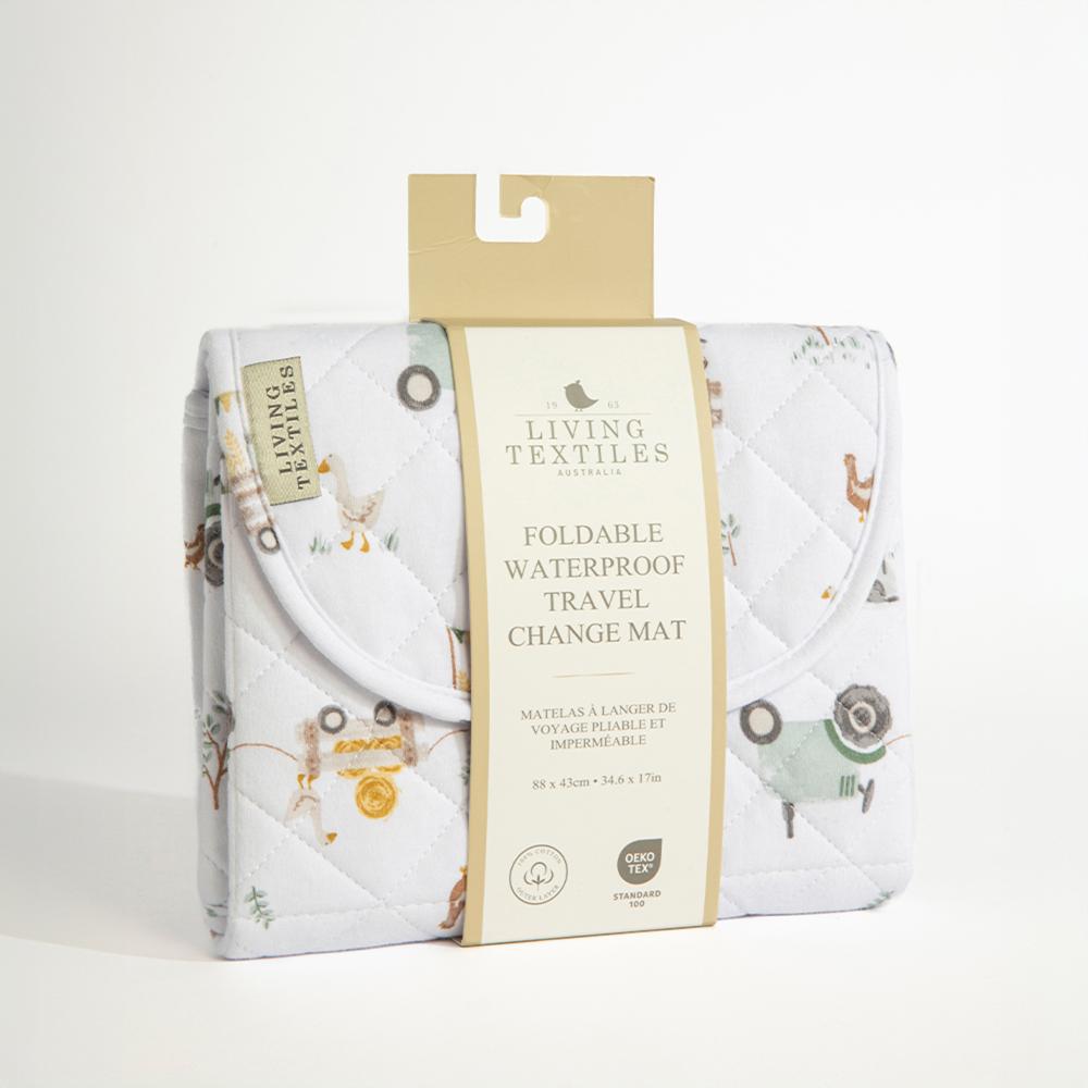 Living Textiles Foldable Waterproof Travel Change Mat