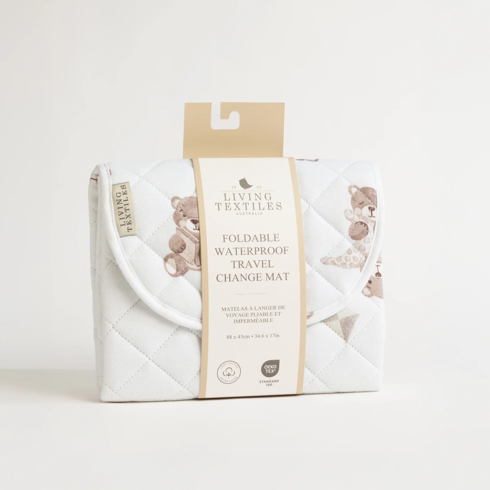 Living Textiles Foldable Waterproof Travel Change Mat