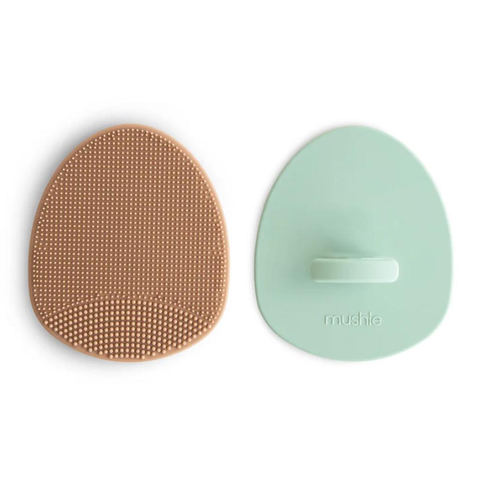 Mushie Cradle Cap Brush 2pk