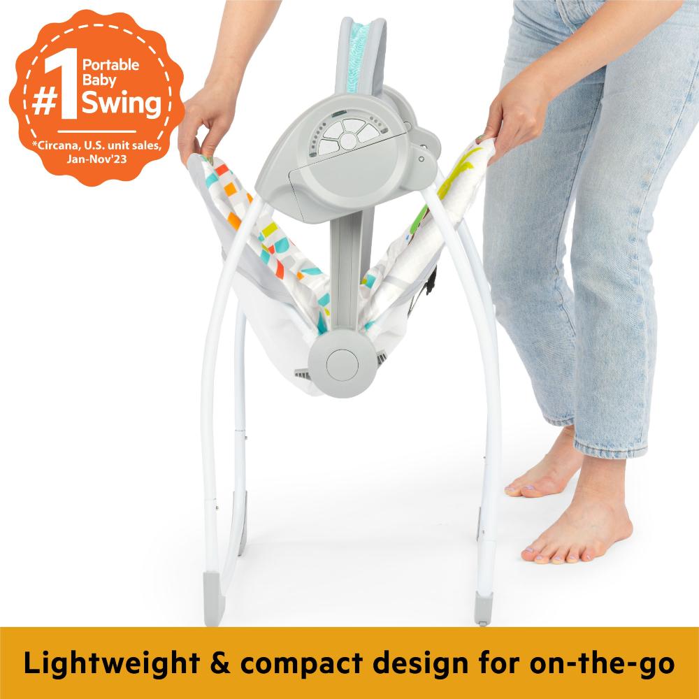 Bright Starts Playful Paradise Portable Swing