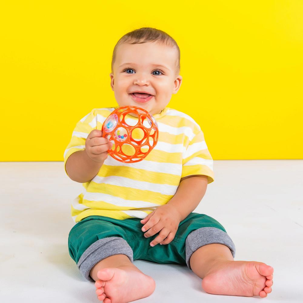 Bright Starts Oball Rattle Easy Grasp Toy