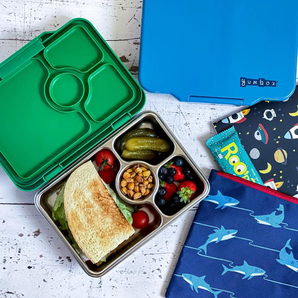 Yumbox Pret Stainless Steel 4 Compartment Bento Lunchbox