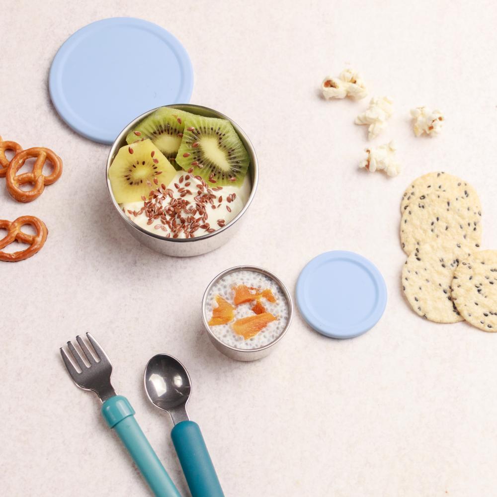 Nestling Stainless Steel Lunchbox Dipper Set