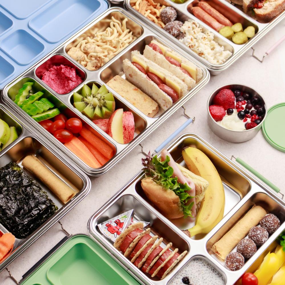 Nestling Stainless Steel Lunchbox Dipper Set