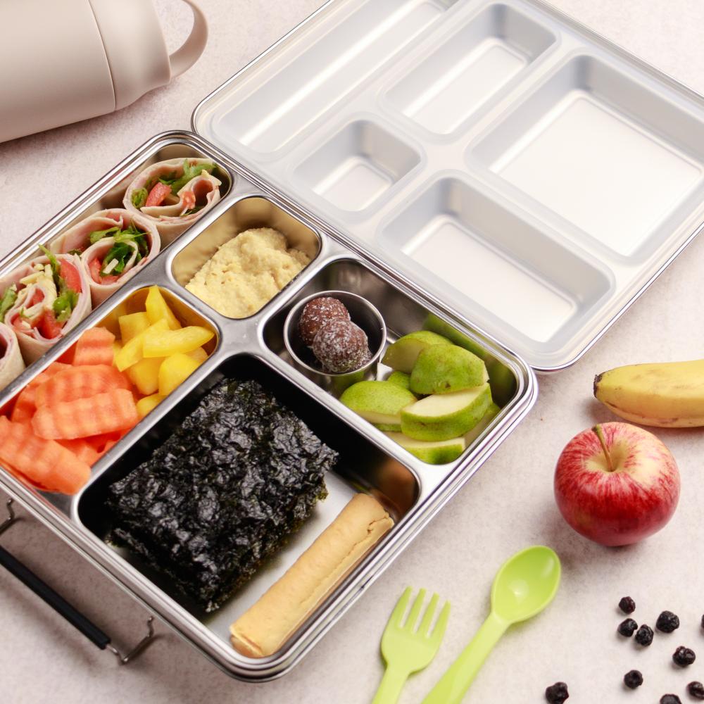 Nestling Stainless Steel Lunchbox Dipper Set