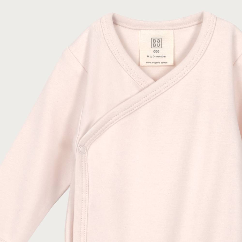 Babu Basics Organic Cotton Kimono Bodysuit